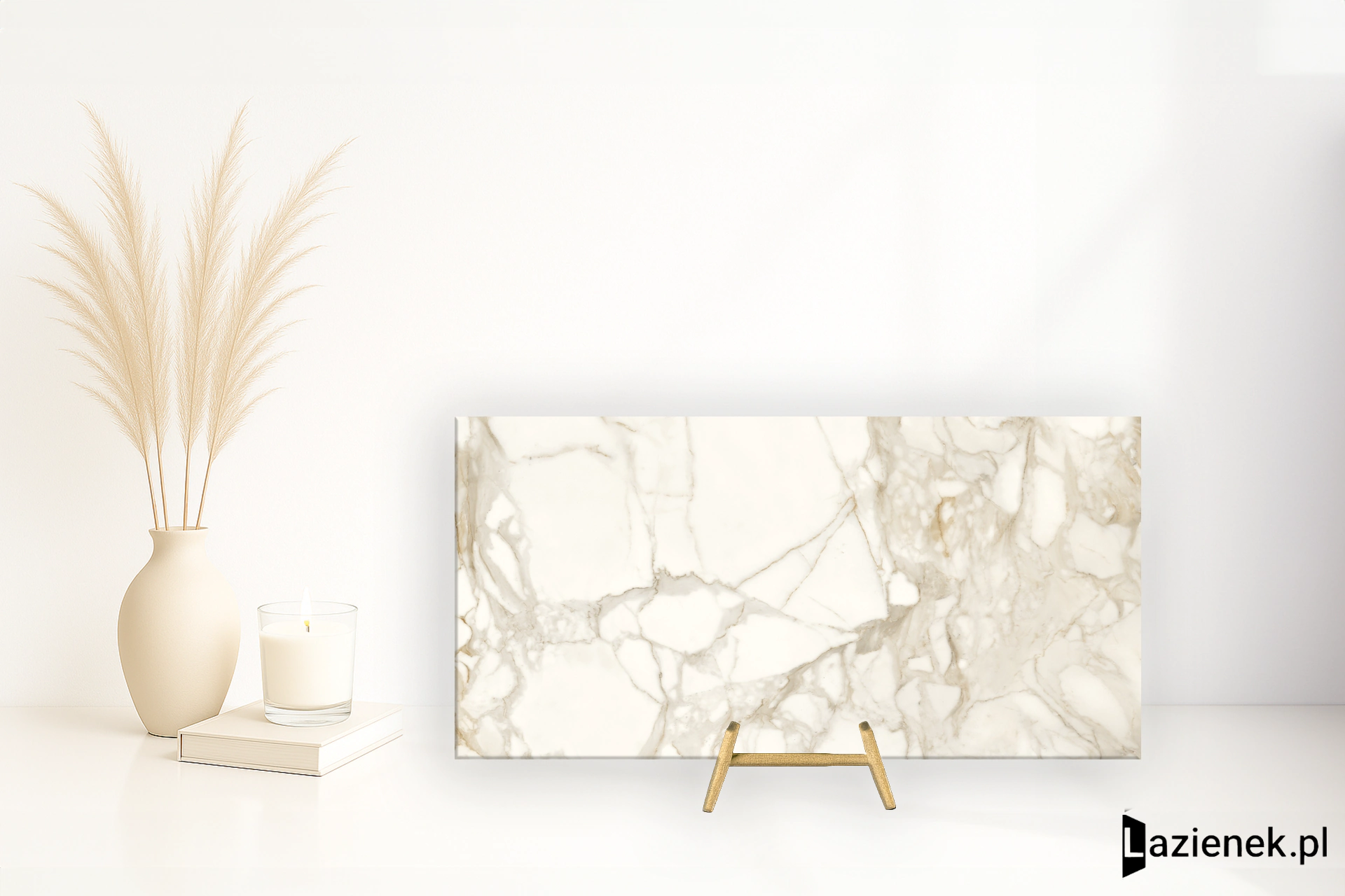 Graniti Fiandre Marble Lab Calacatta Dorato naturalna 60x120 cm gr. 8 mm - płytka rektyfikowana / AS279X864